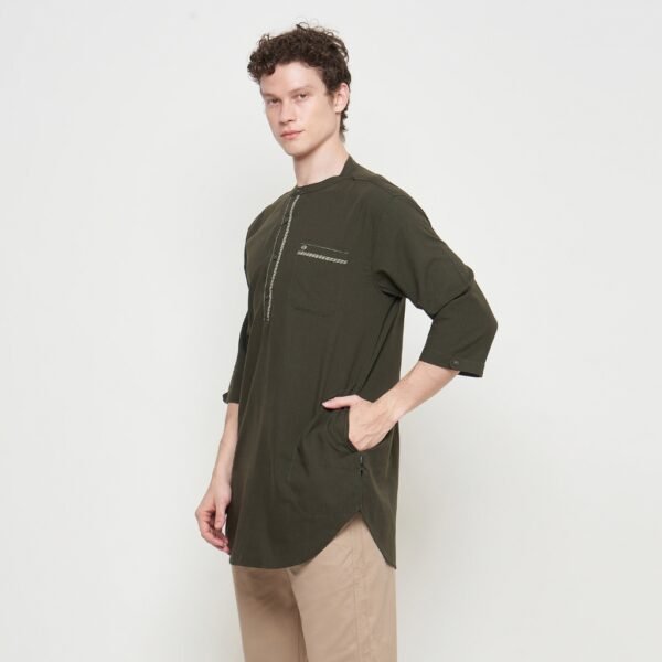 AS SAFWA Baju Koko Kurta K161 3/4 - Nizam Lengan 3/4